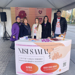 U Sarajevu održana ulična akcija informisanja građana o rodno zasnovanom nasilju